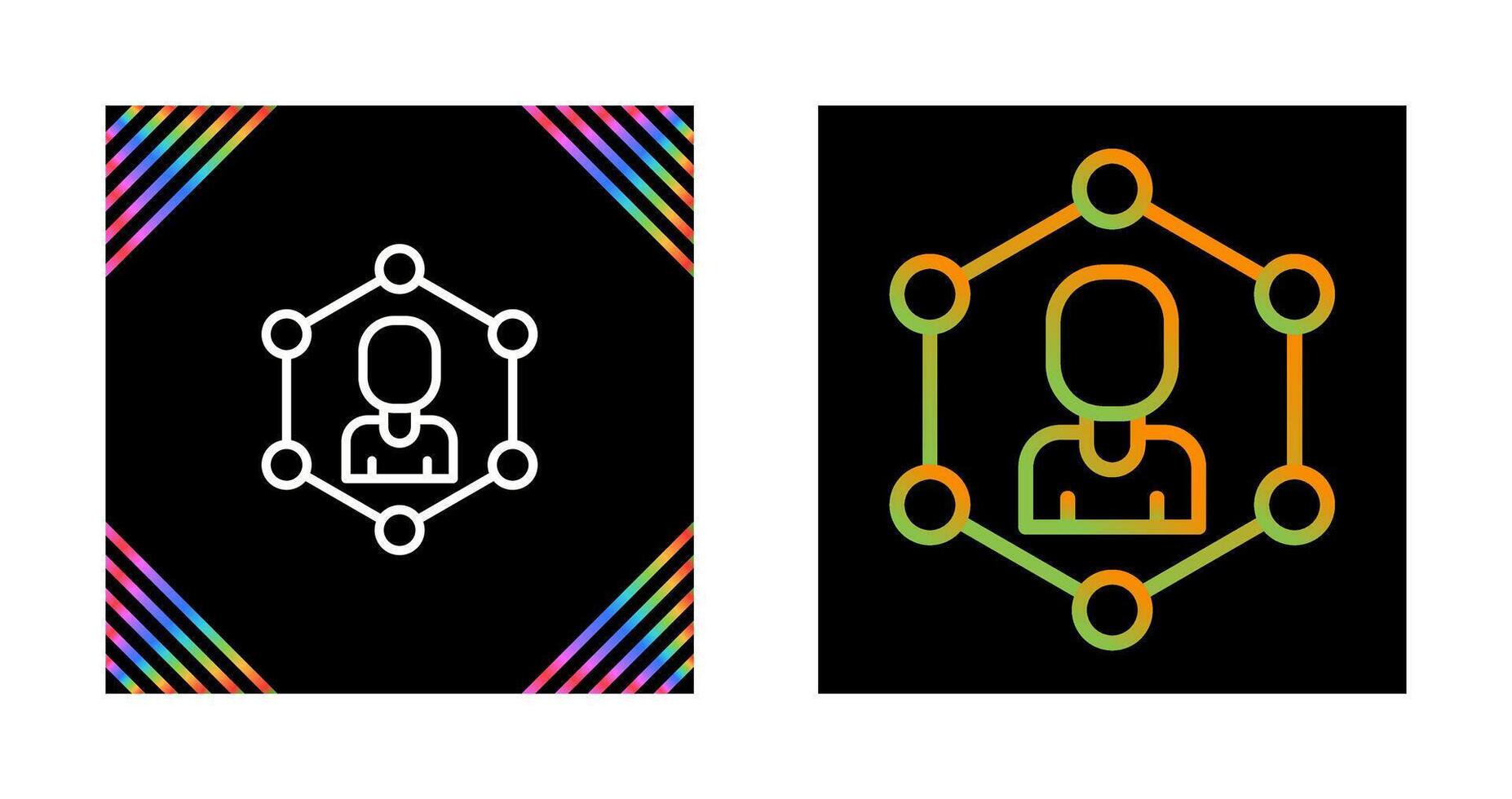 Network Segmentation Vector Icon