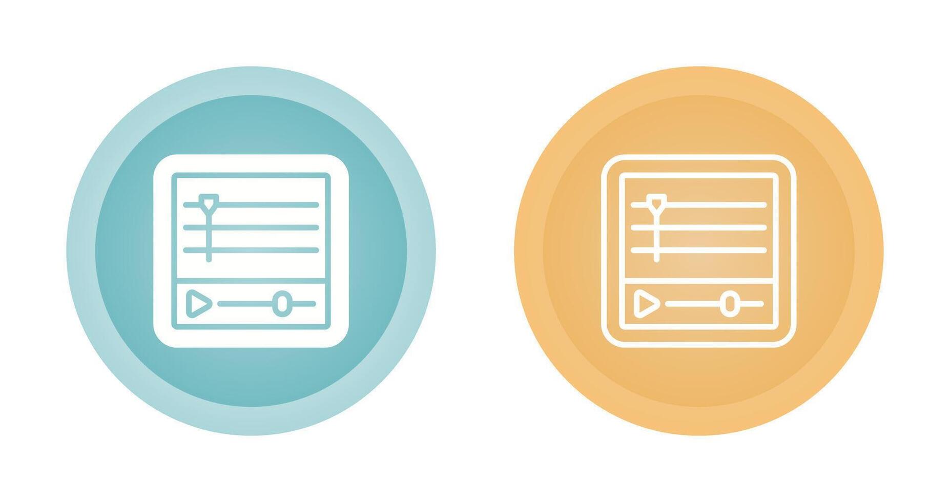 Timeline Vector Icon