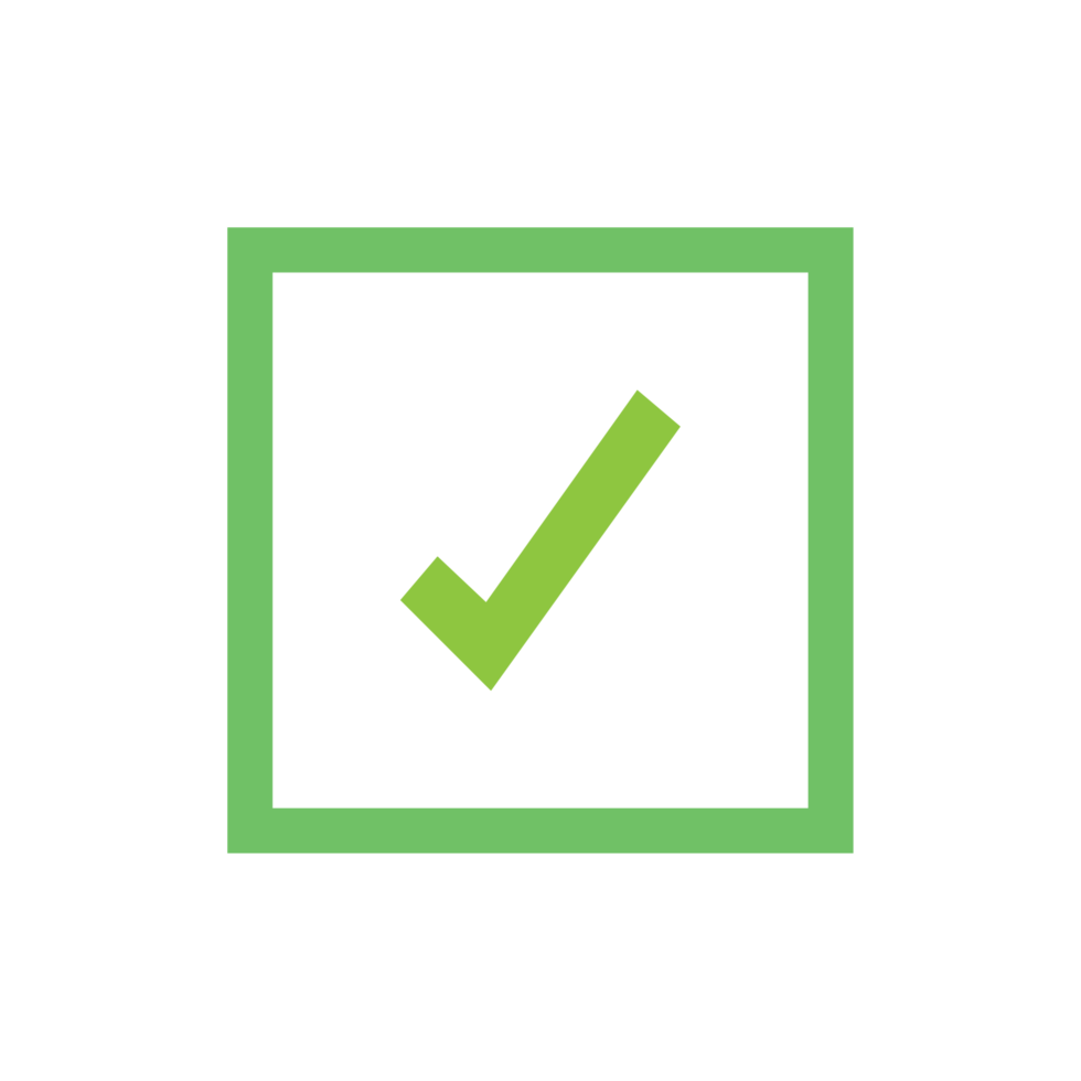 Green Check Icon png
