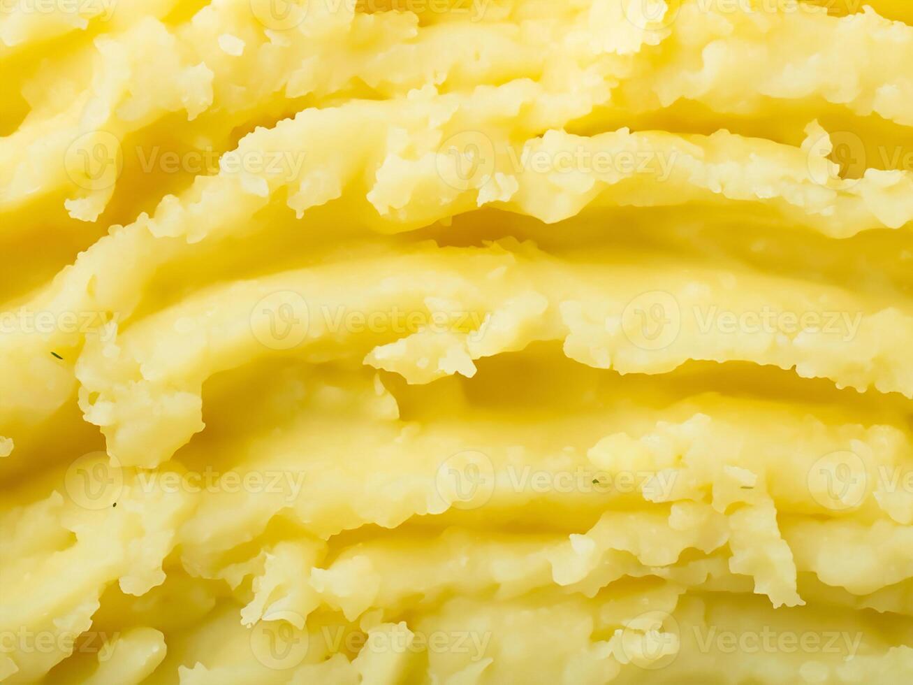mashed potatoes texture close up photo