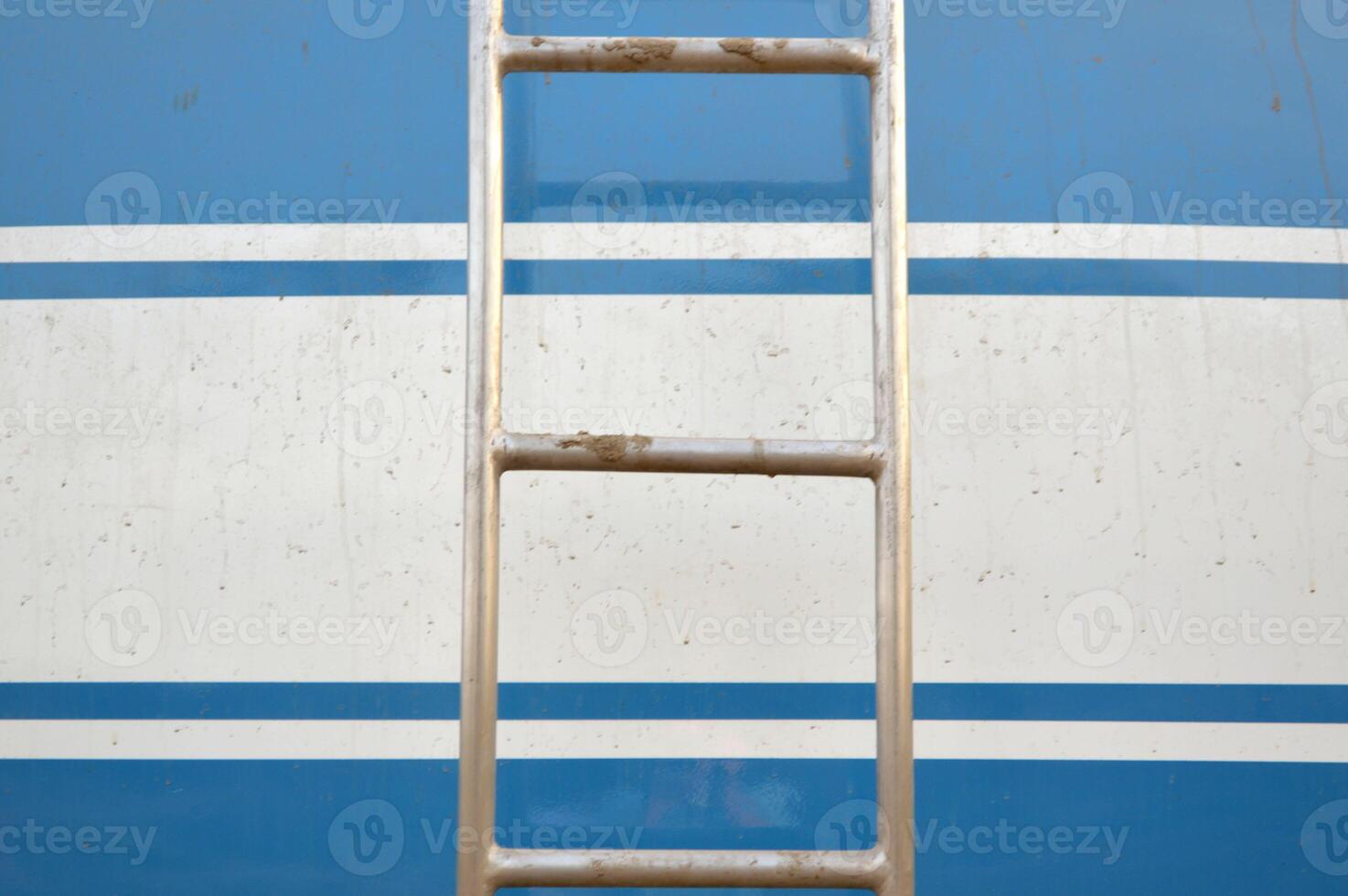 ladder in an old building photo