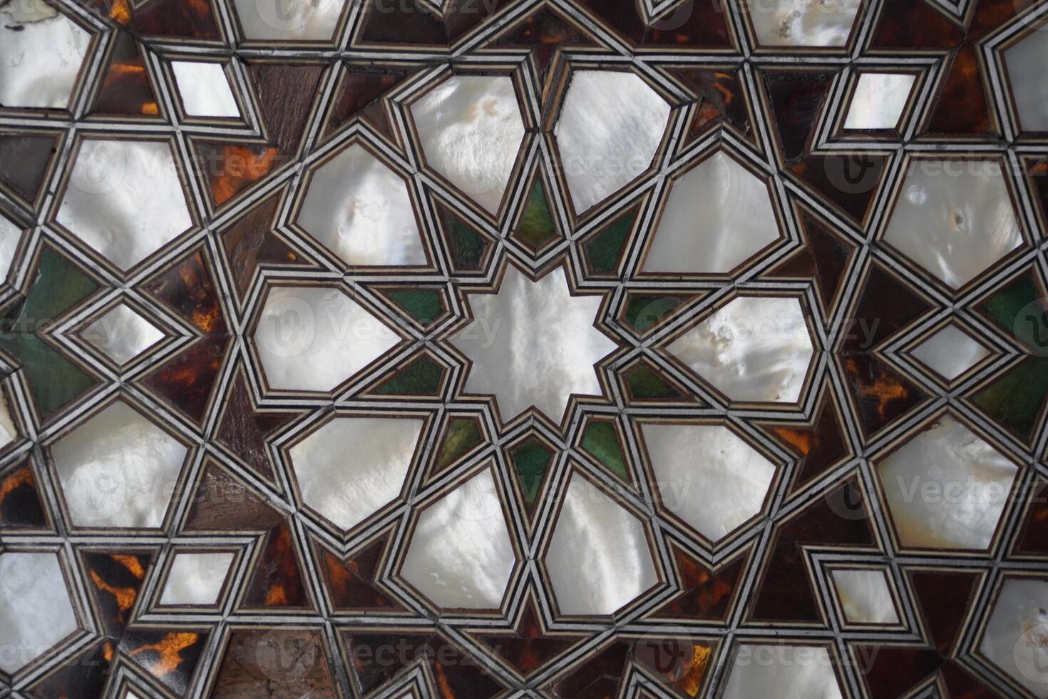 Detail of decoration of Topkapi Palace Istanbul, Turkey, Ancient Ottoman residence photo