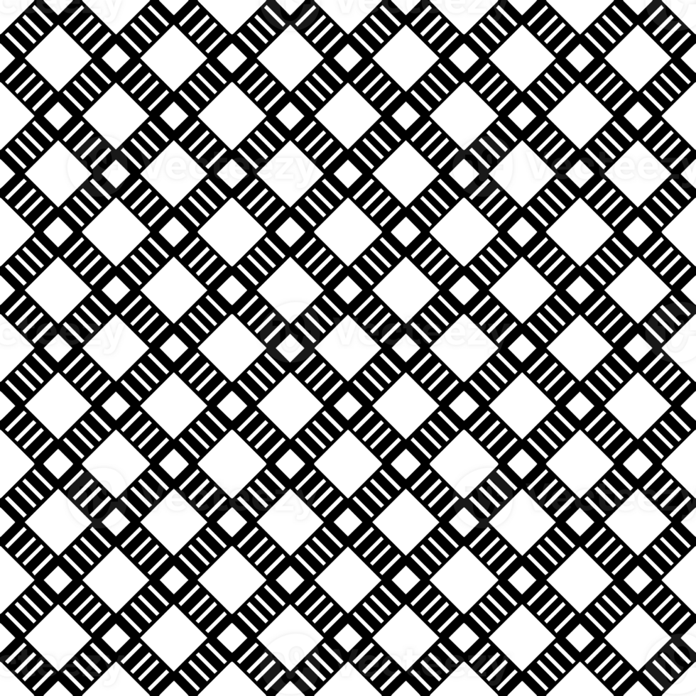 Black seamless abstract pattern. Overlay for background and backdrop. Ornamental design. PNG graphic illustration with transparent background.