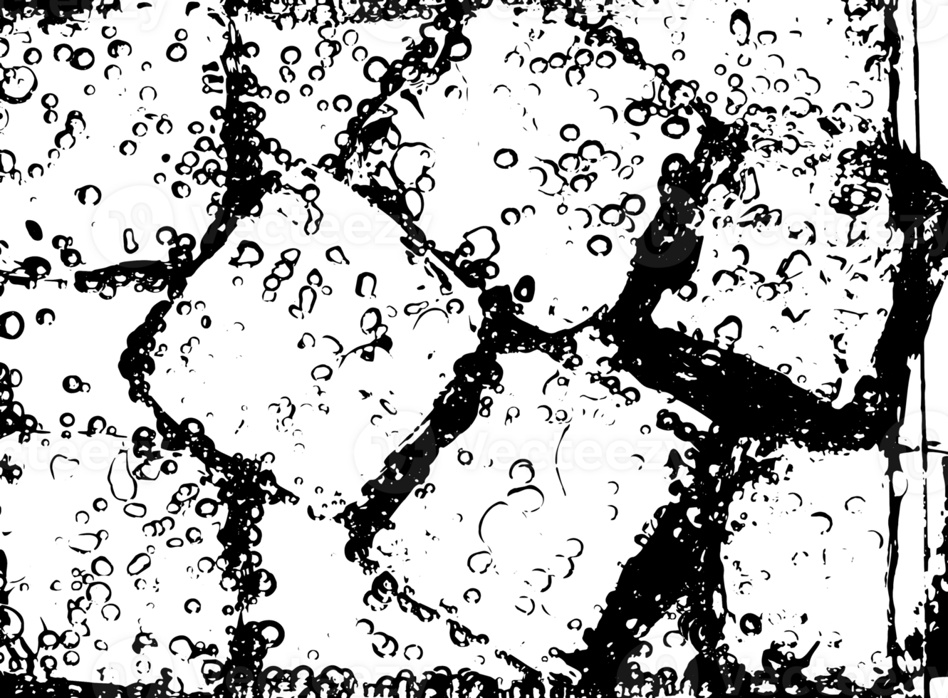 Rustic grunge texture with grain and stains. Abstract noise background. PNG graphic illustration with transparent background.