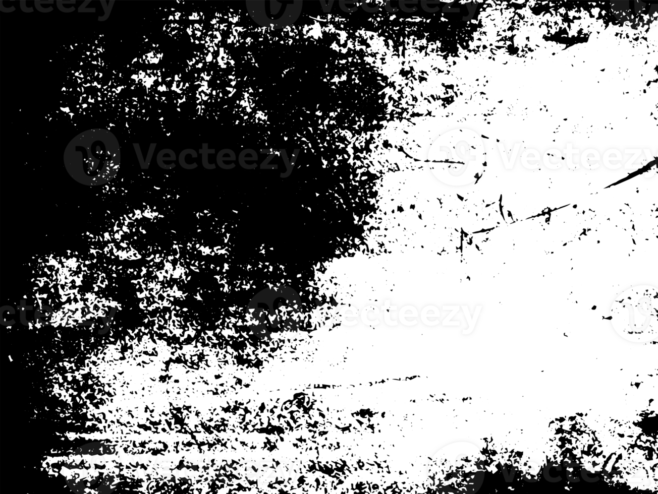 Rustic grunge texture with grain and stains. Abstract noise background. PNG graphic illustration with transparent background.