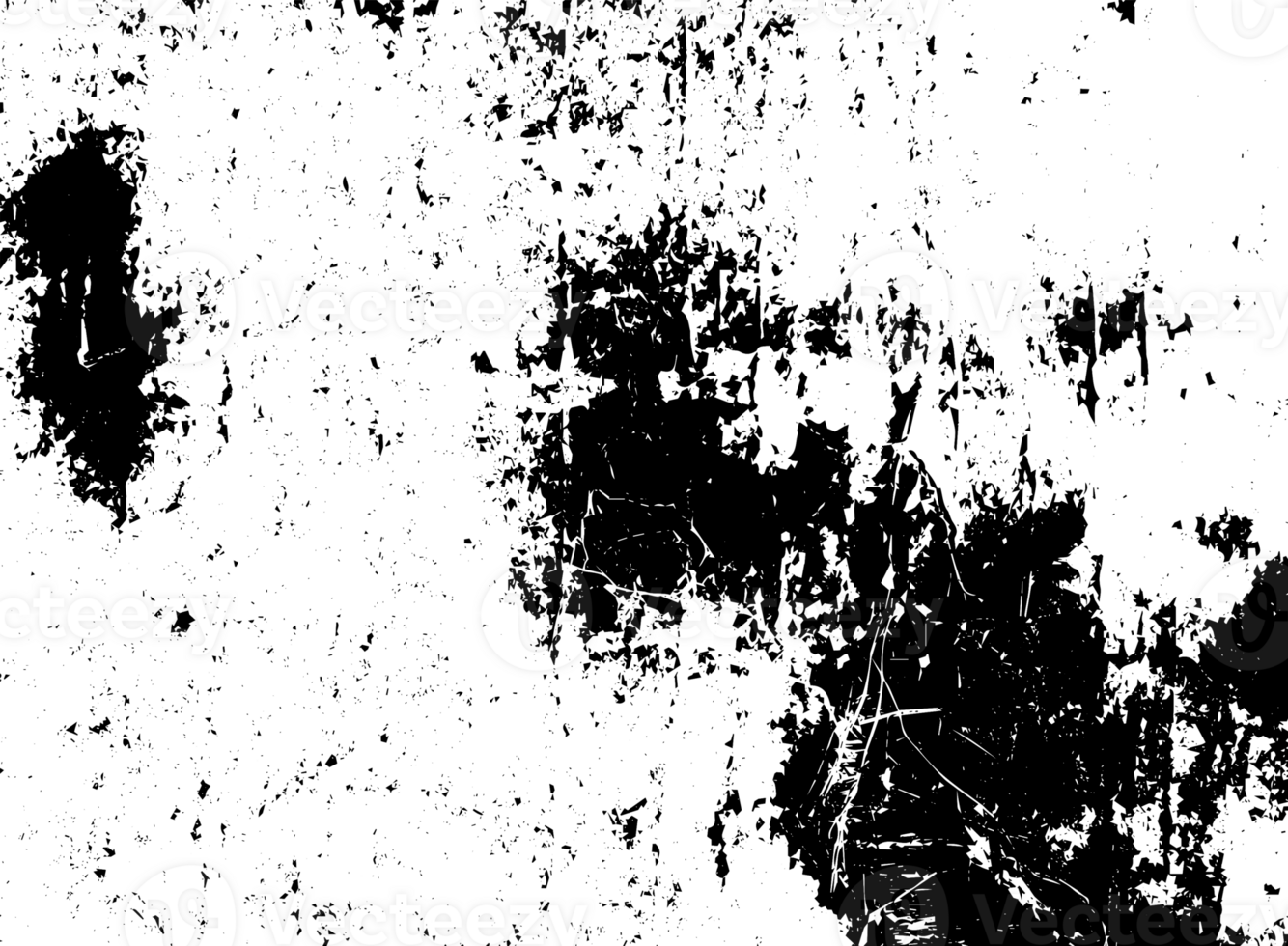Rustic grunge texture with grain and stains. Abstract noise background. PNG graphic illustration with transparent background.