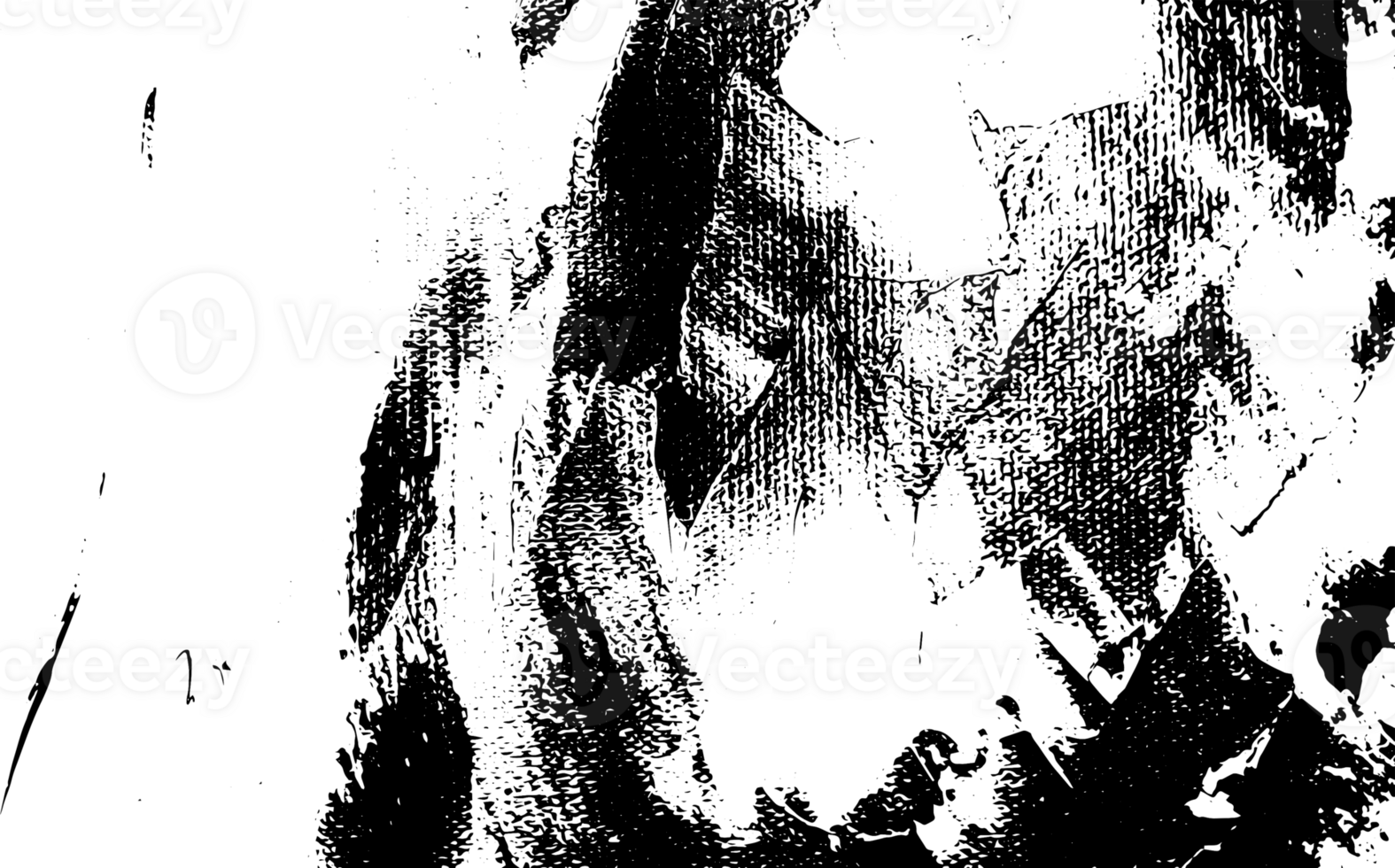Rustic grunge texture with grain and stains. Abstract noise background. PNG graphic illustration with transparent background.