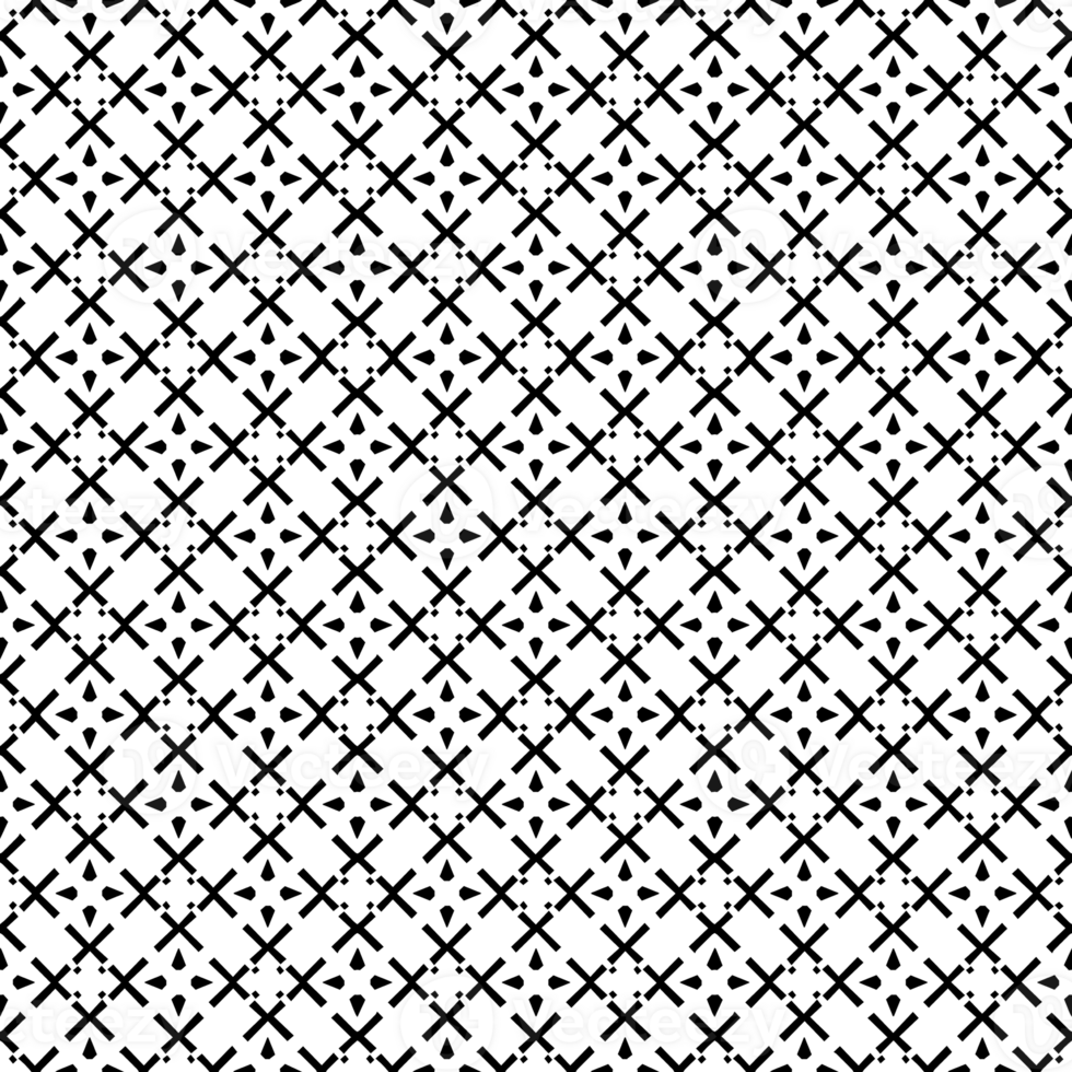 Black seamless abstract pattern. Overlay for background and backdrop. Ornamental design. PNG graphic illustration with transparent background.