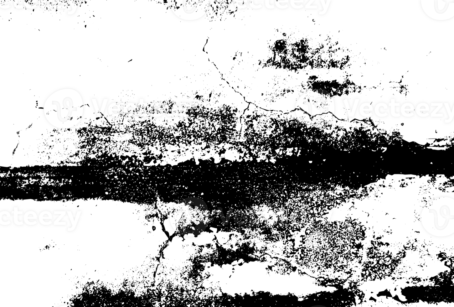 Rustic grunge texture with grain and stains. Abstract noise background. PNG graphic illustration with transparent background.