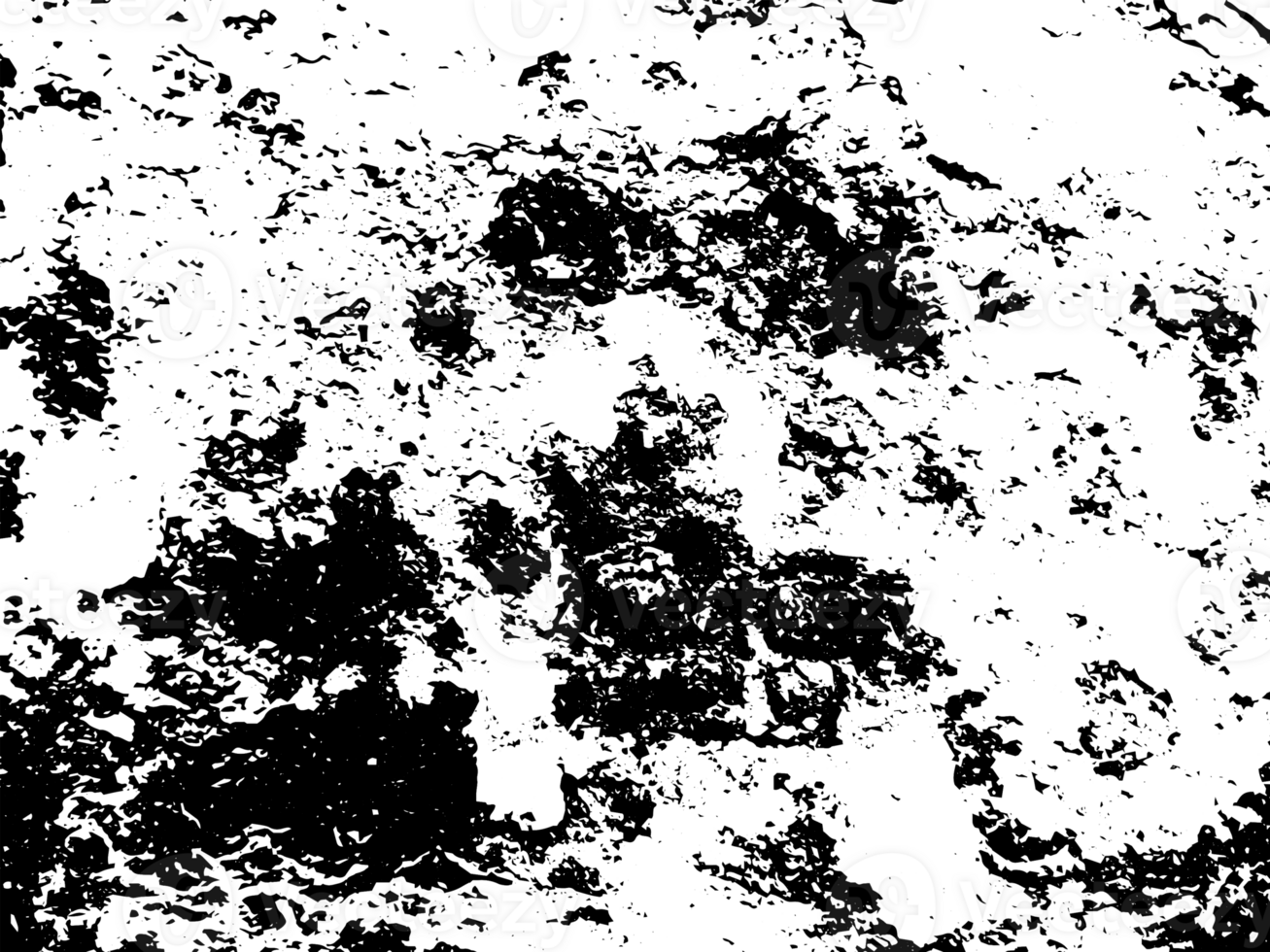 Rustic grunge texture with grain and stains. Abstract noise background. PNG graphic illustration with transparent background.