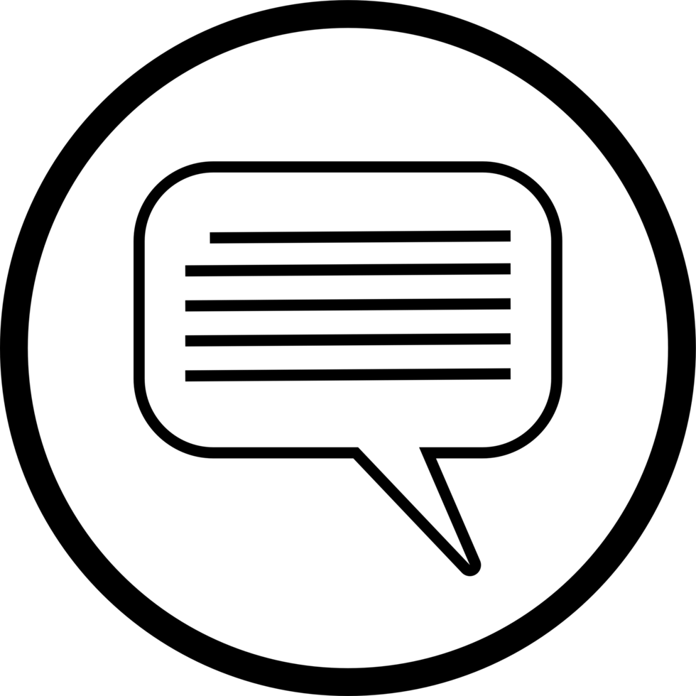 Circle drawing and text symbol inside. png