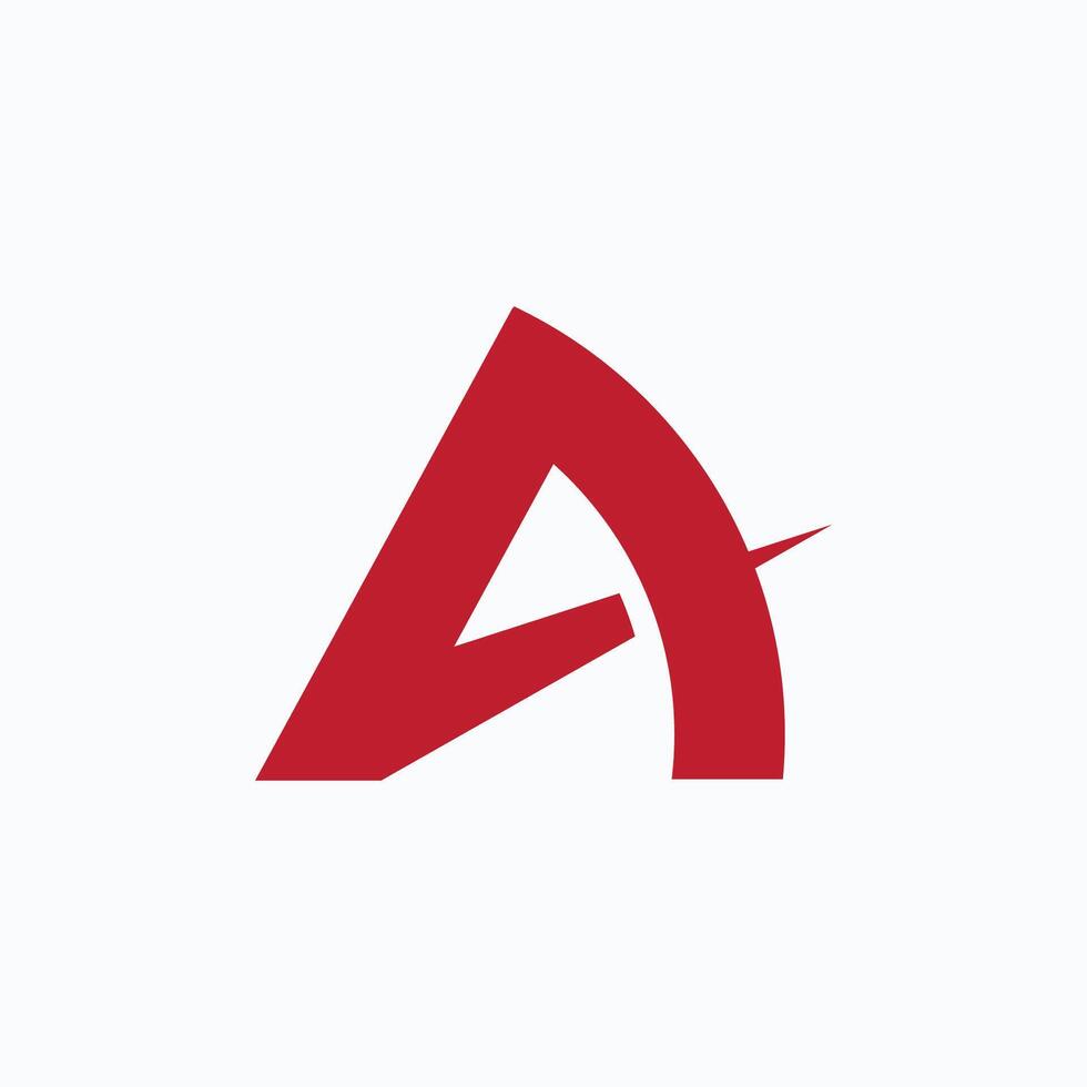 Letter A logo vector template element