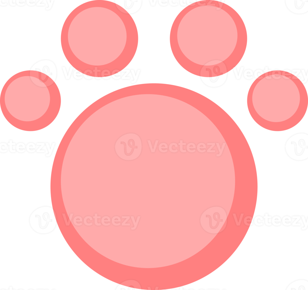 footprint pet cat icon png