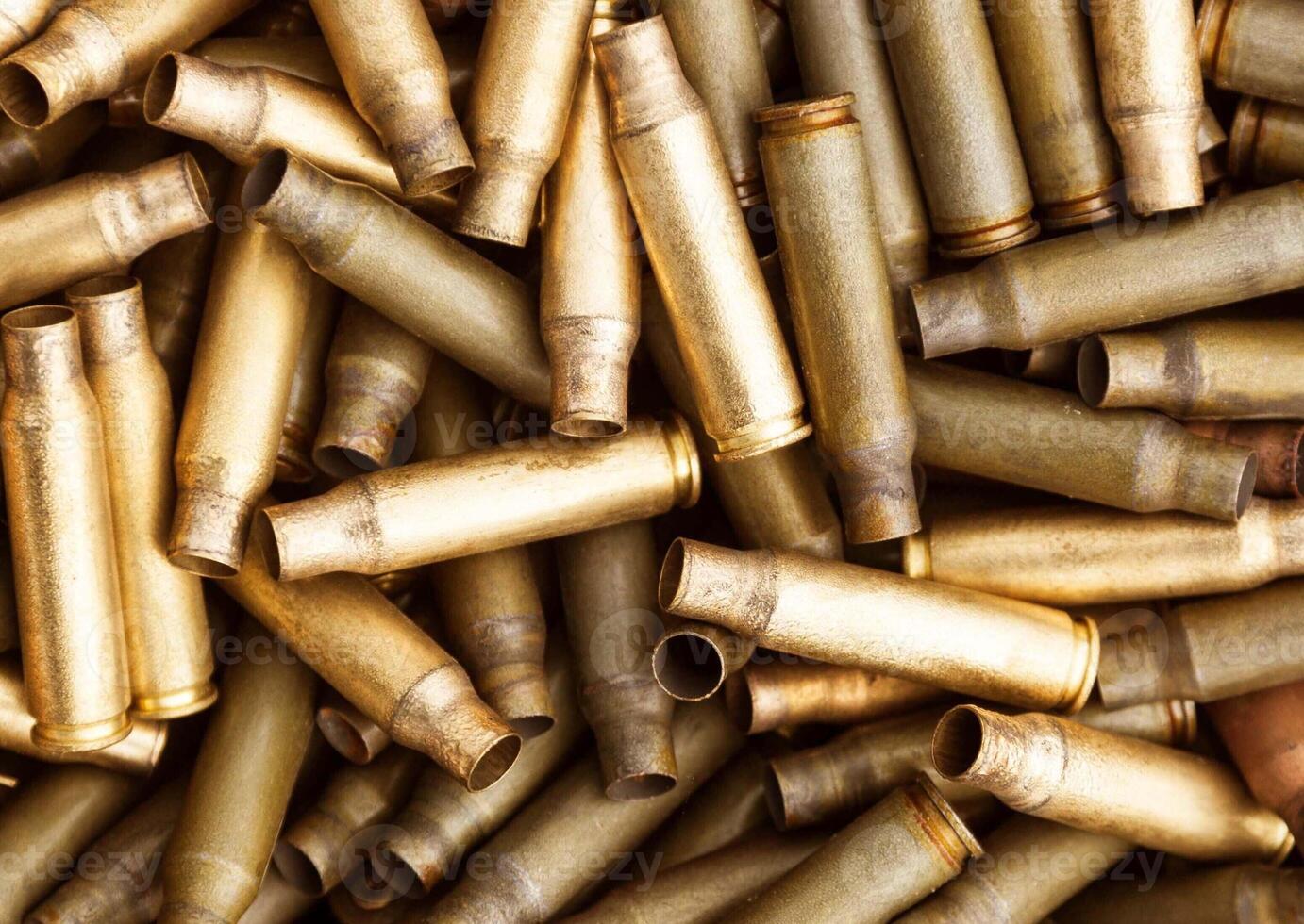 Shotgun cartridges close-up background photo