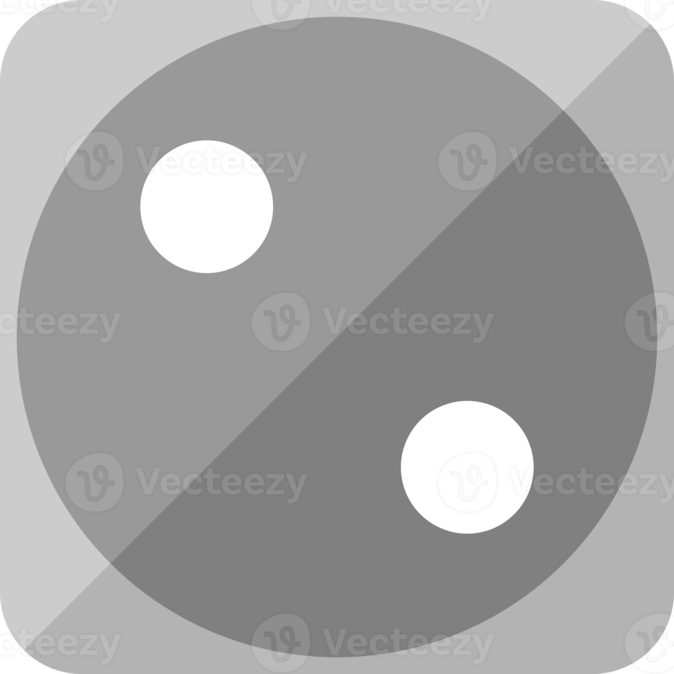 Face cube dot of game dice icon png