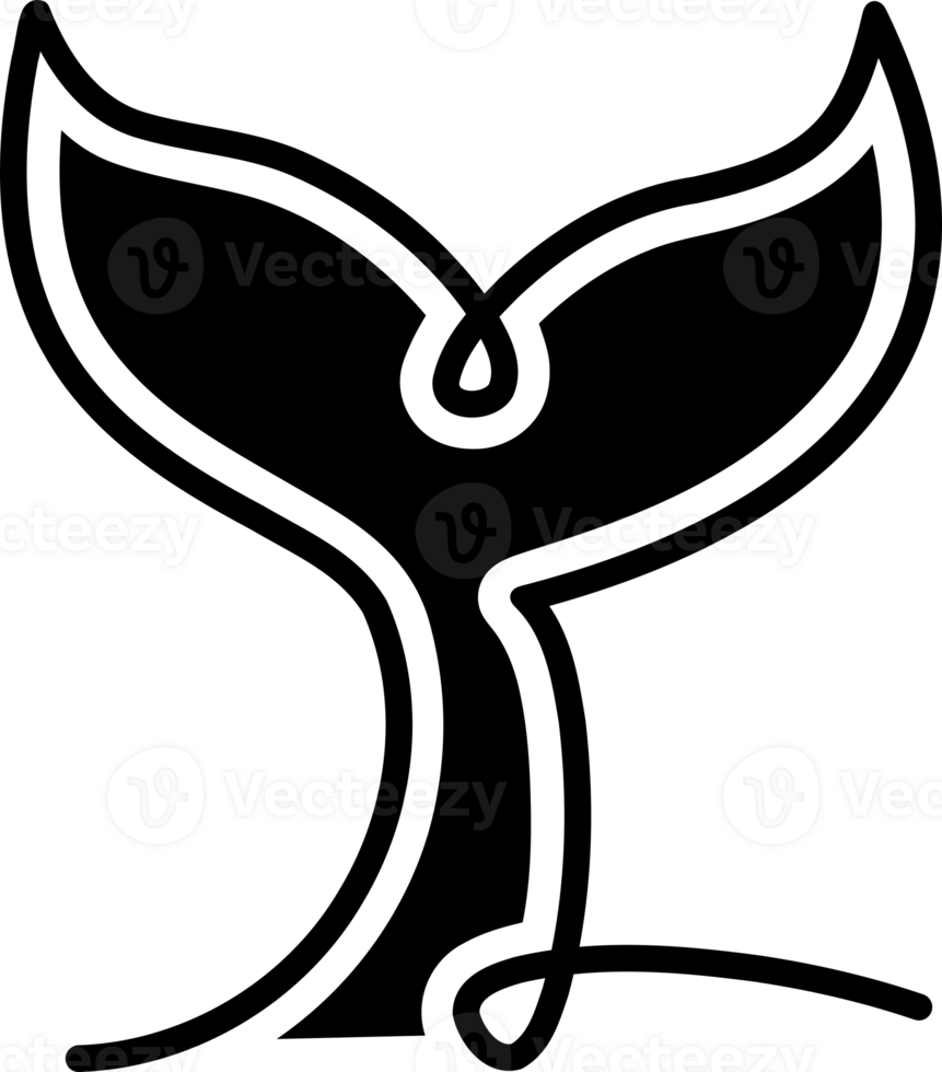 balena coda con acqua onda oceano mare icona png