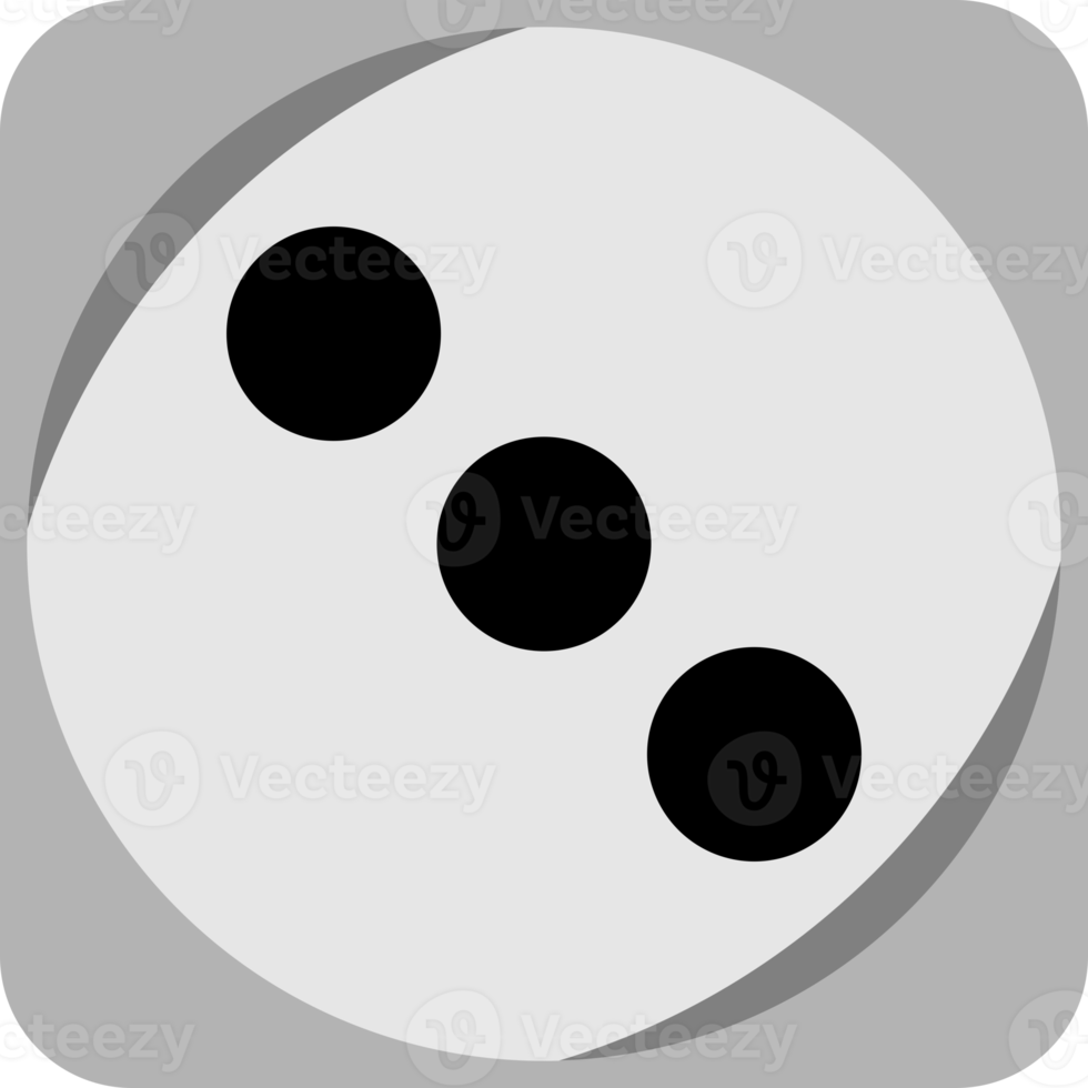 Face cube dot of game dice icon png