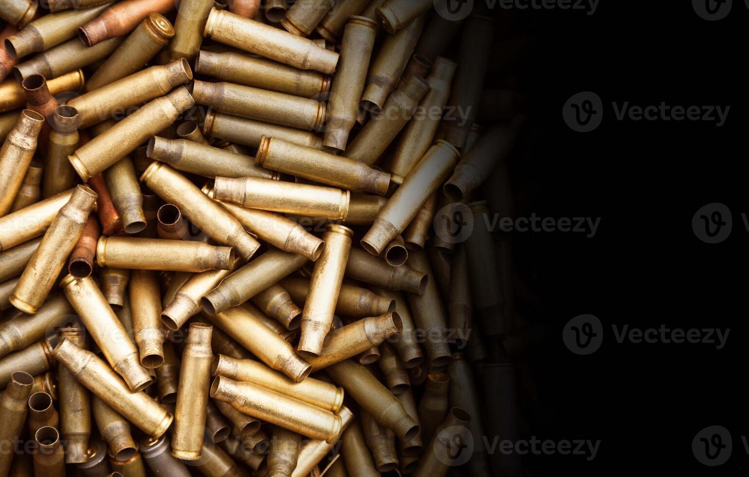 Shotgun cartridges close-up background photo