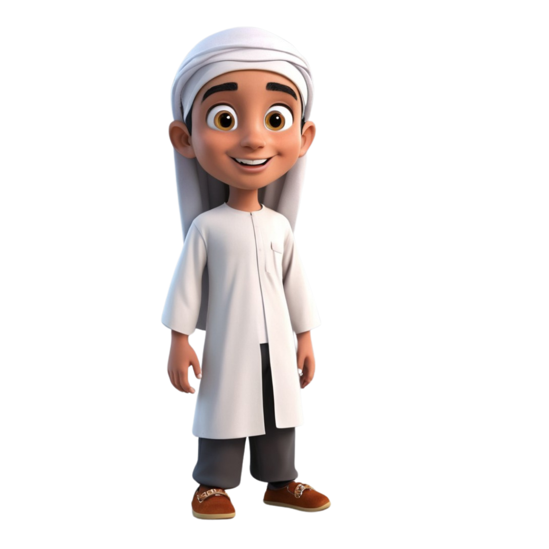 Ai Generated 3d Render Of A Muslim Kid On Isolated Transparent Ai Generated 3d Render Of A Muslim Kid On Isolated Transparent