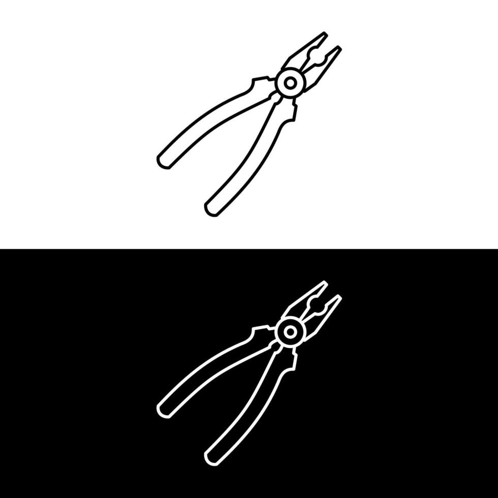 Plumber pliers icon vector illustration