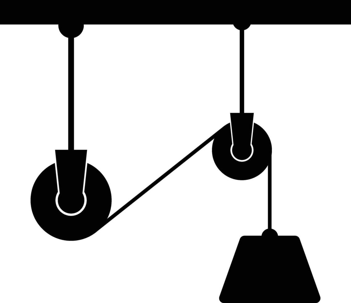 Physics Pulley System Formula Icon 38368346 Vector Art at Vecteezy
