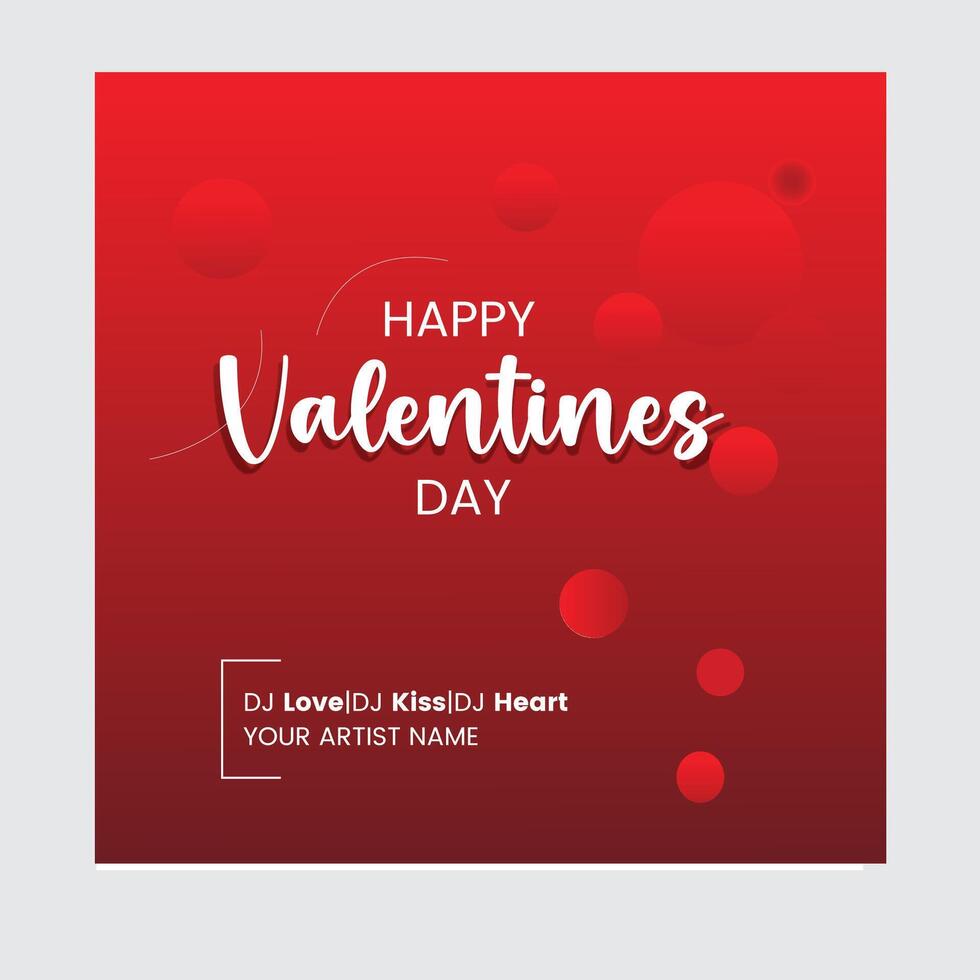 Valentines Day Banner vector