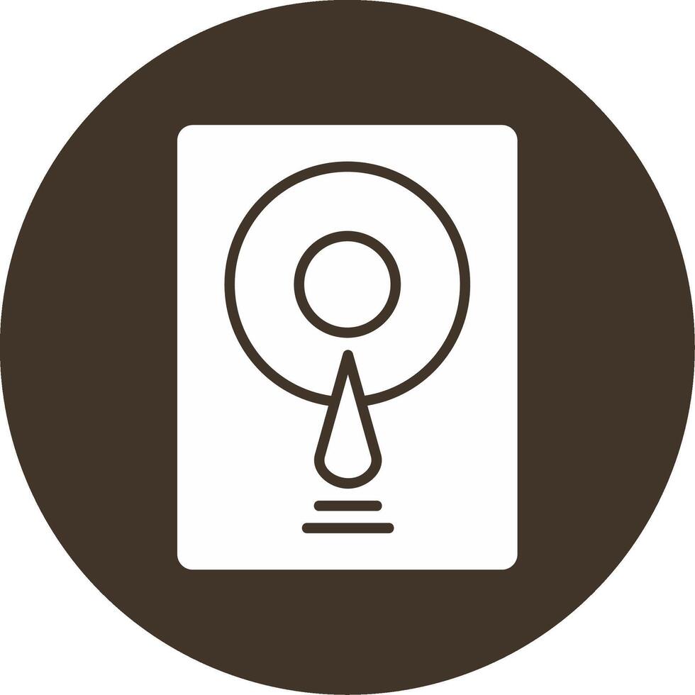 Hard Disk Vector Icon