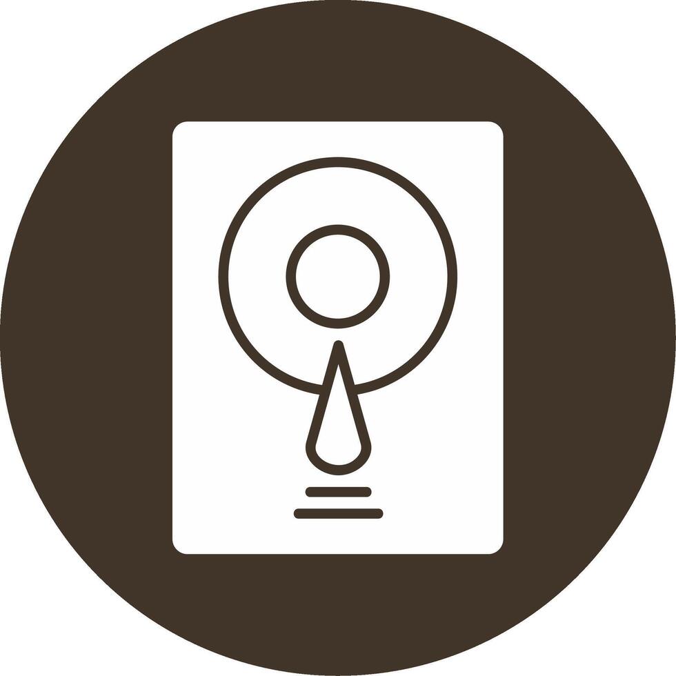 Hard Disk Vector Icon