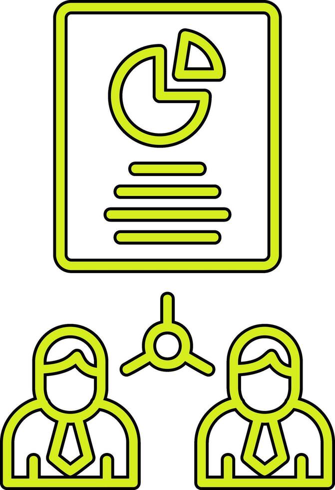 Work Distribution Vector Icon