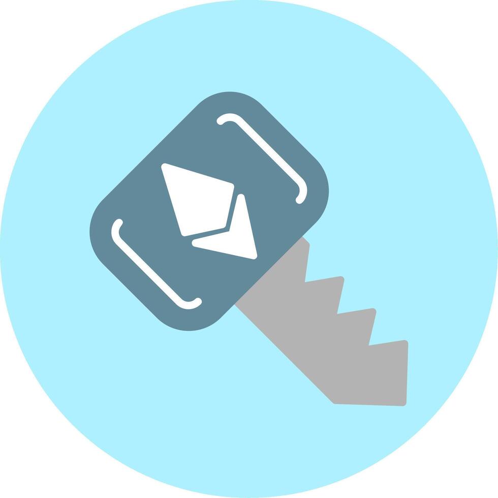 Ethereum Key Vector Icon