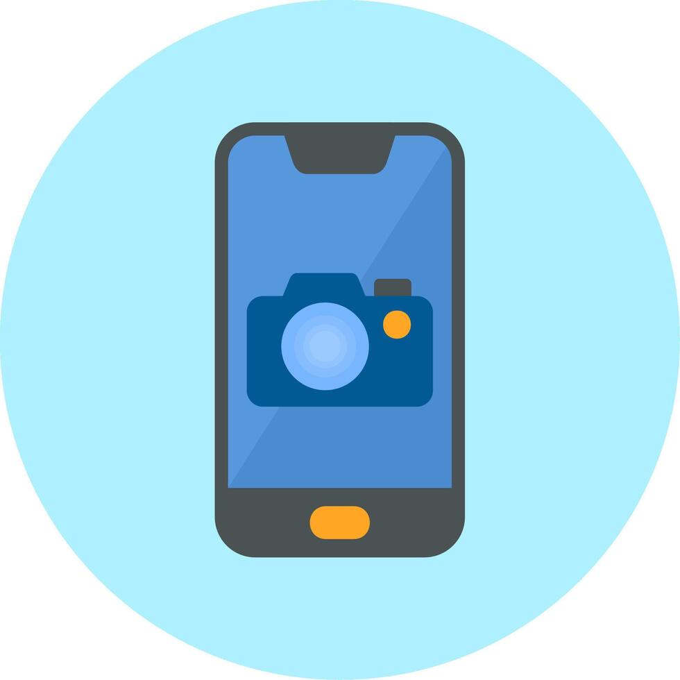 Smartphone Camera Vector Icon