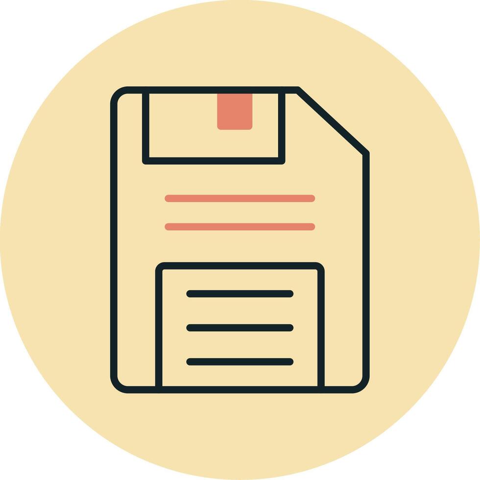 Floppy Disk Vector Icon