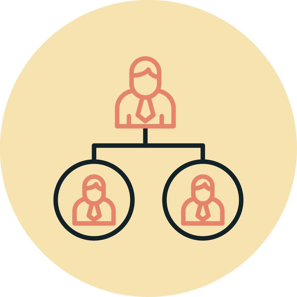 Team Management Vector Icon
