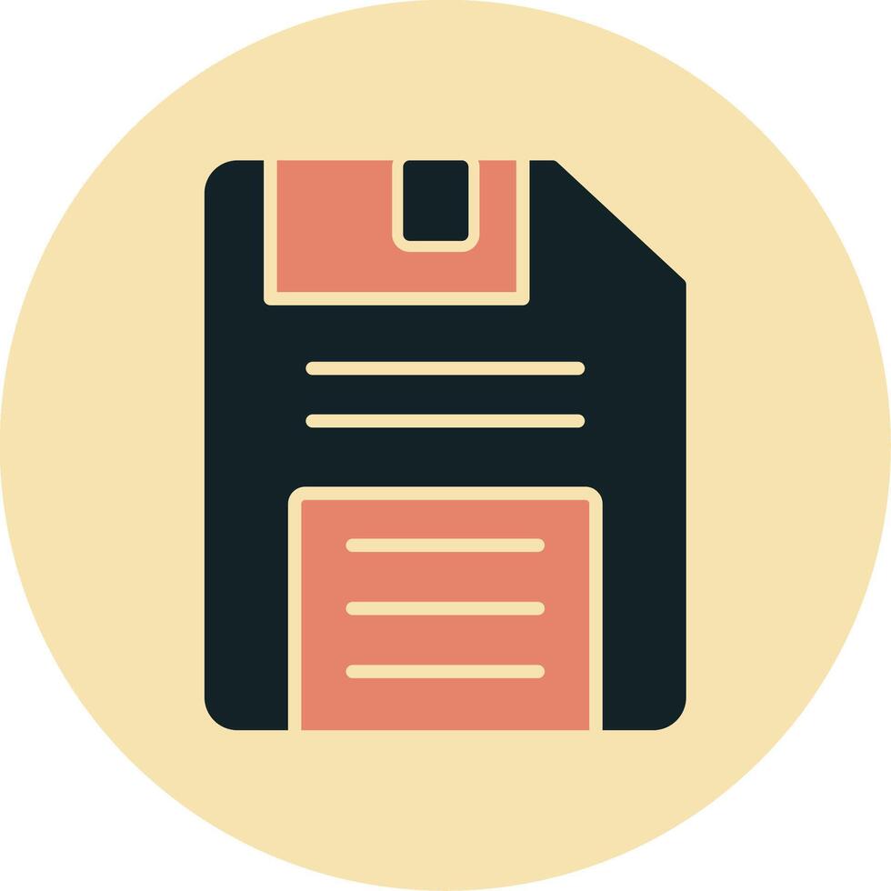 Floppy Disk Vector Icon