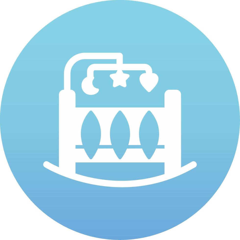 Crib Vector Icon