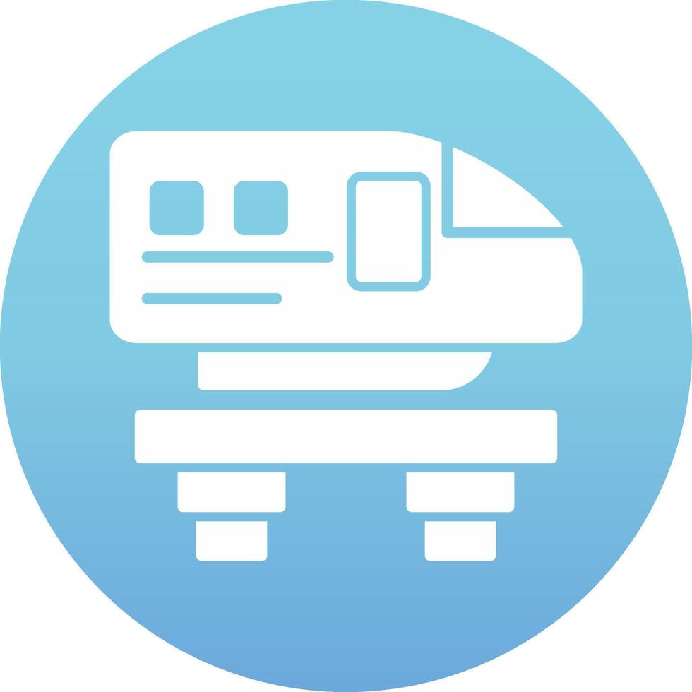 Monorail Vector Icon