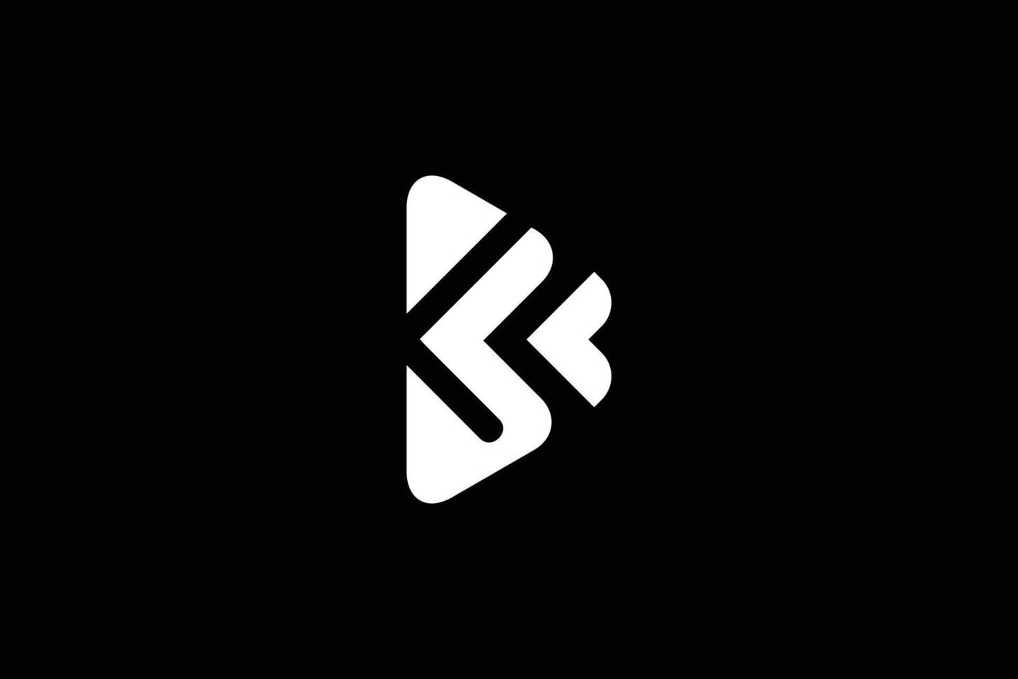 Letter BL Arrow Logo Design Template vector