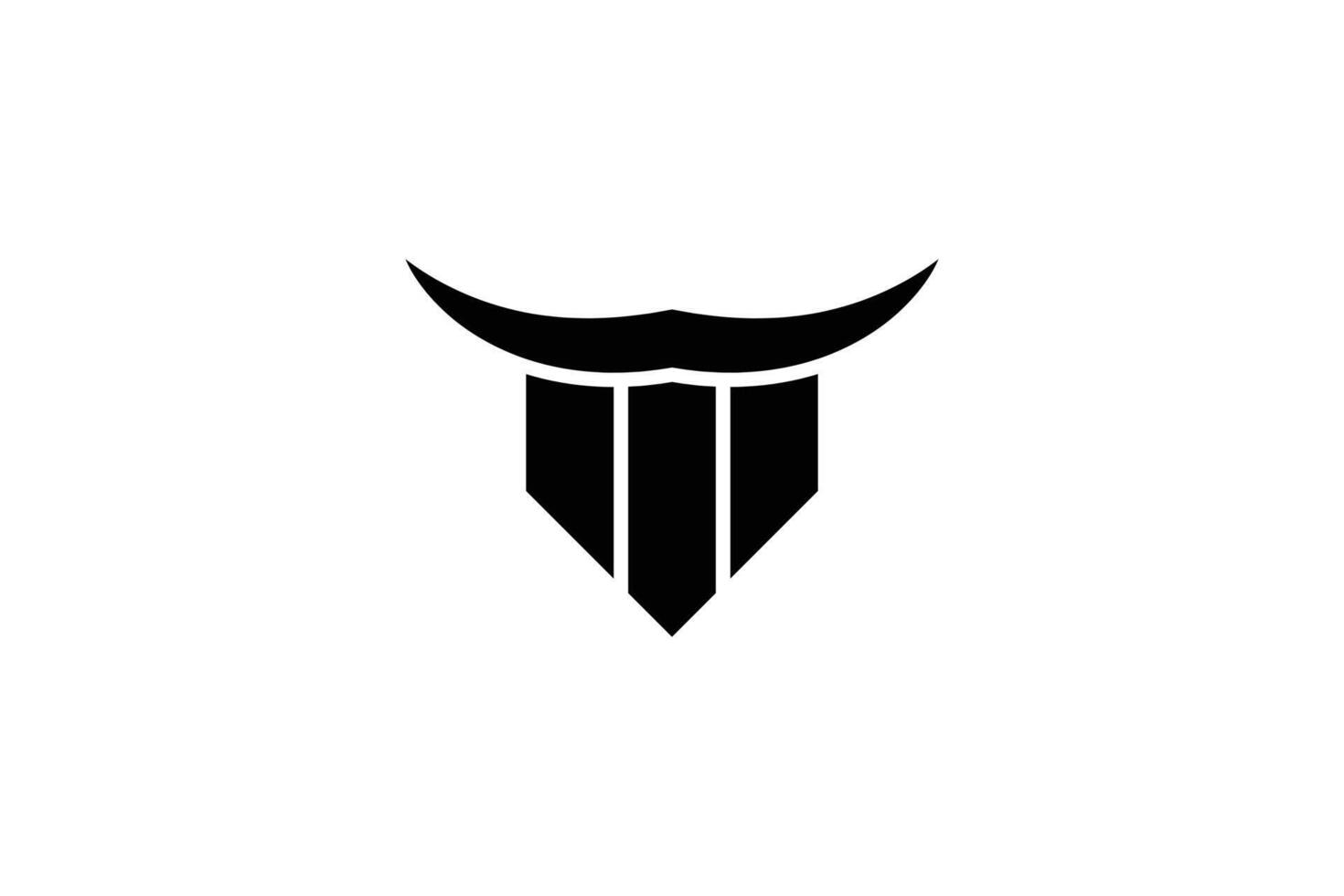 Creative Bull Logo Design Template vector