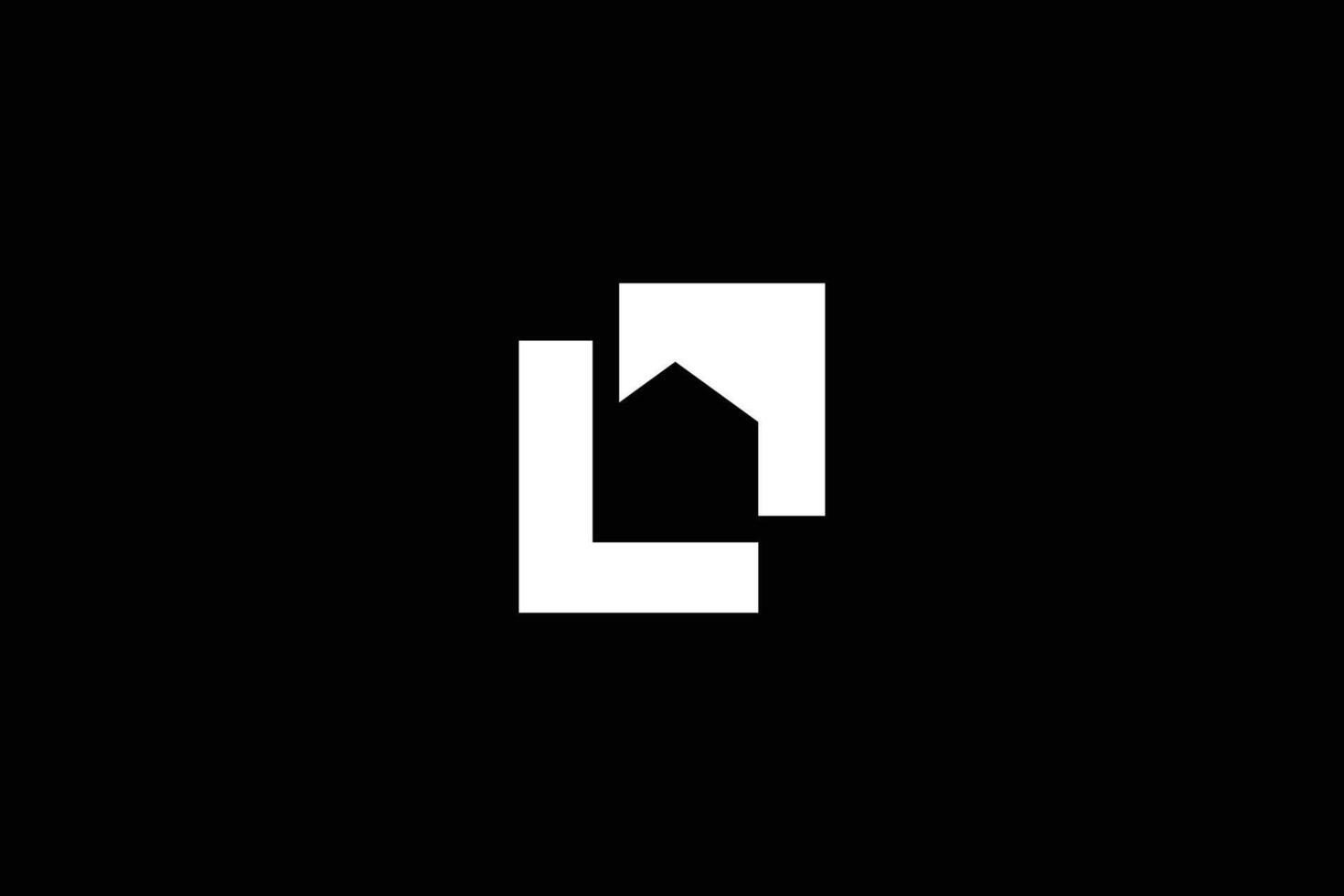 Letter L Real Estate Logo Design Template vector