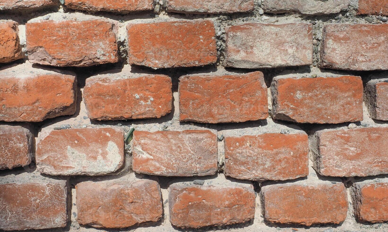 red brick wall background photo