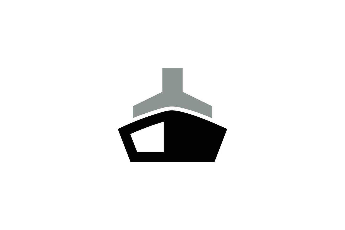 Creative Ship icon Logo Design vector
