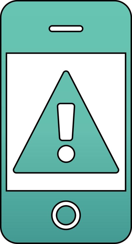 Mobile Alert Vector Icon