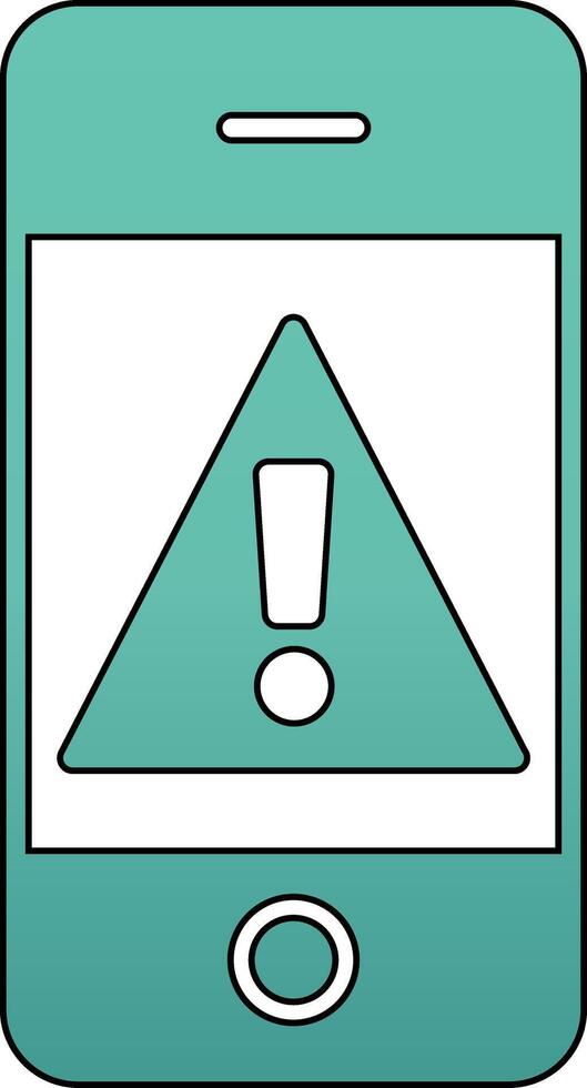 Mobile Alert Vector Icon