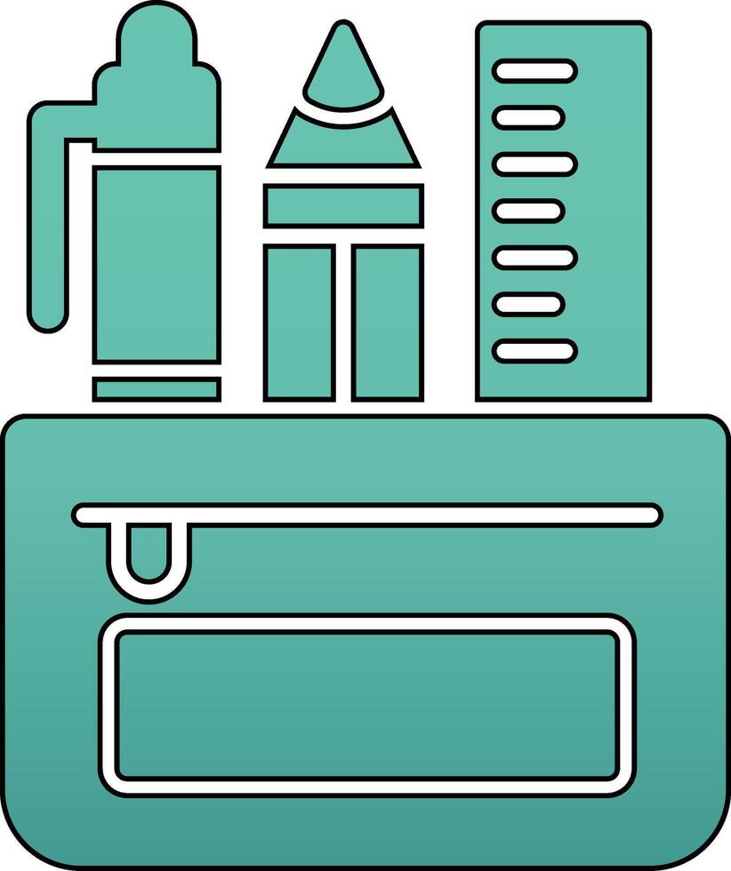 Pencil Case Vector Icon