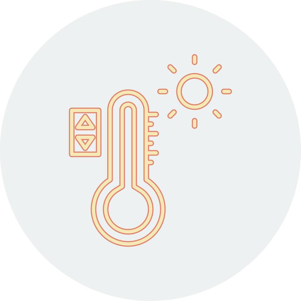 Temperature Control Vector Icon