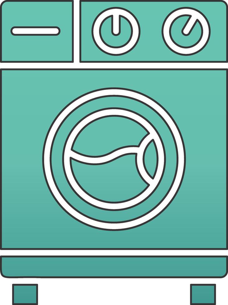 Washing Mechine Vector Icon