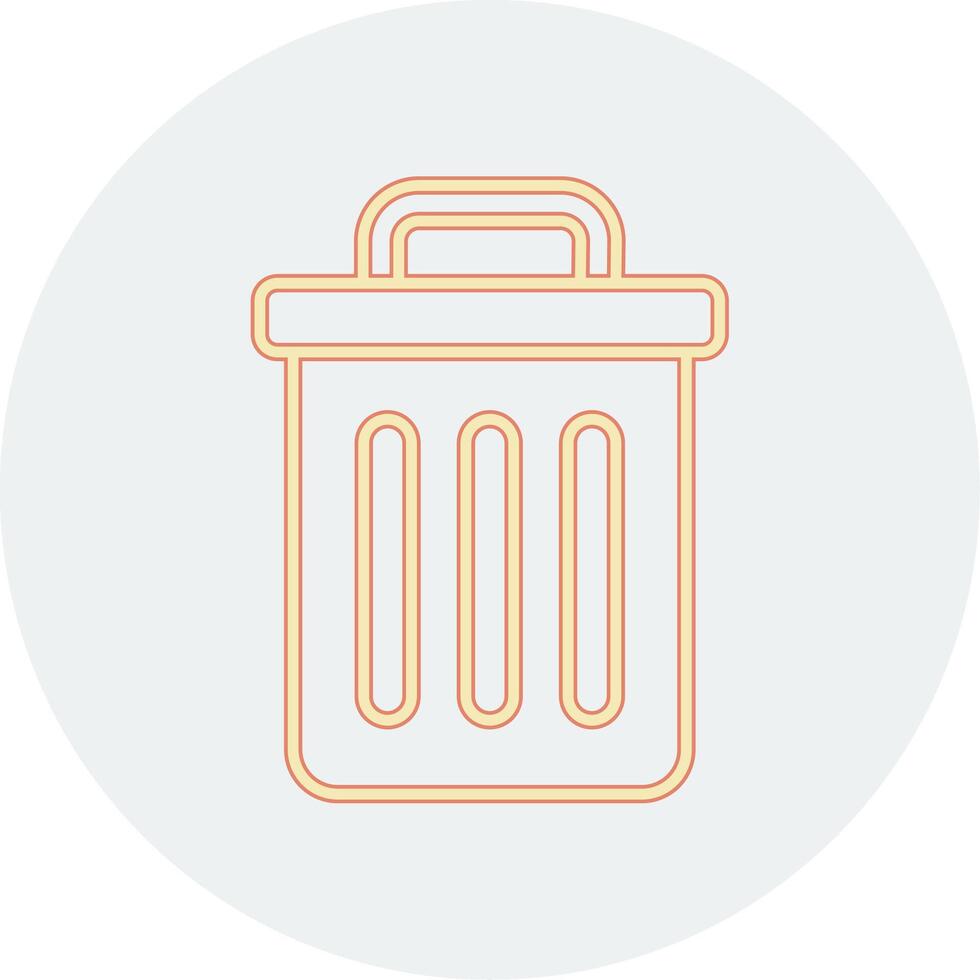 Trash Bin Vector Icon