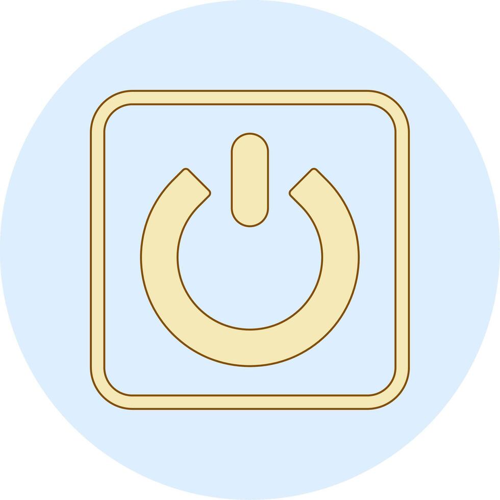 Power Button Vector Icon
