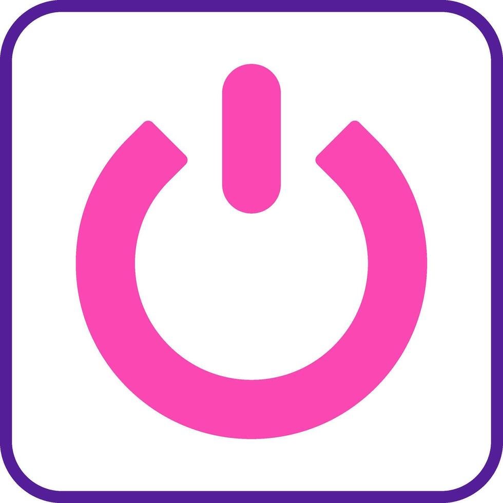 Power Button Vector Icon