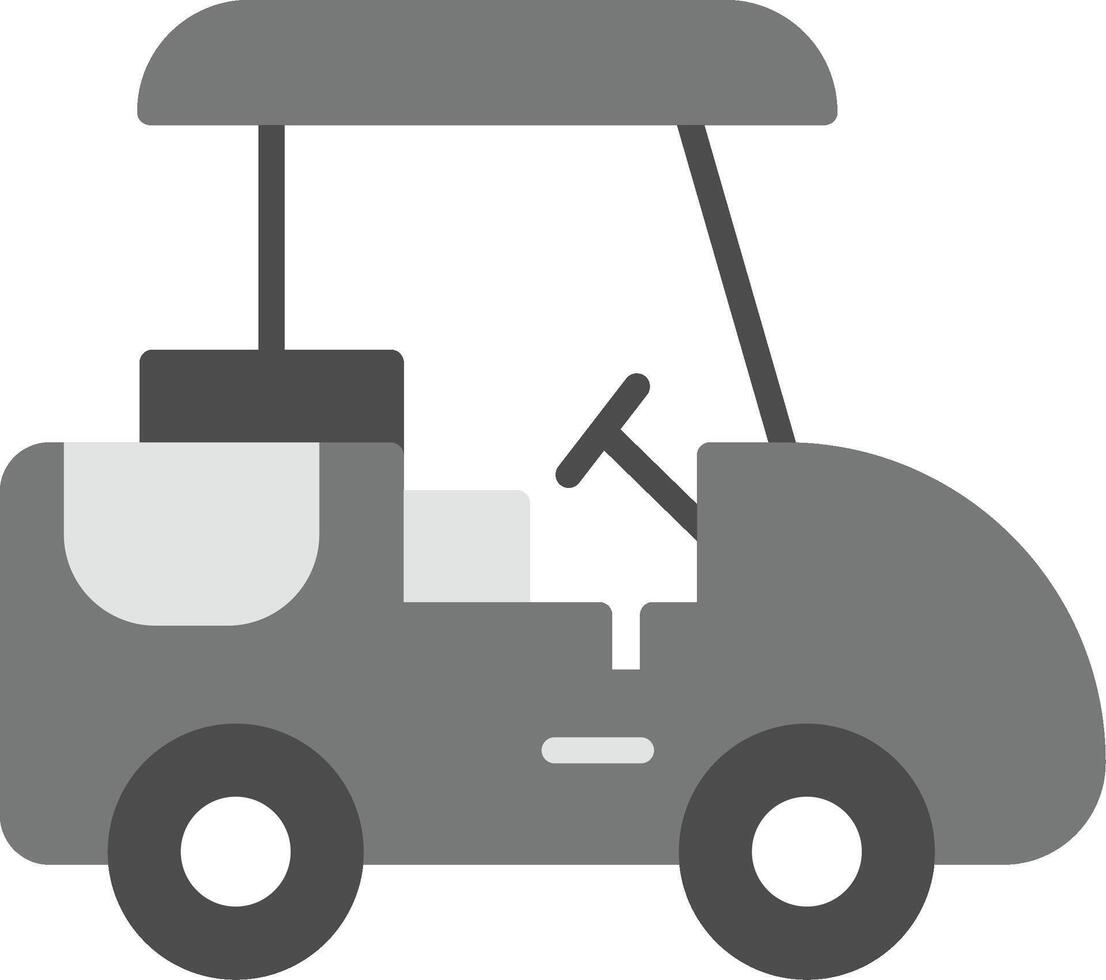 golf caddie vector icono